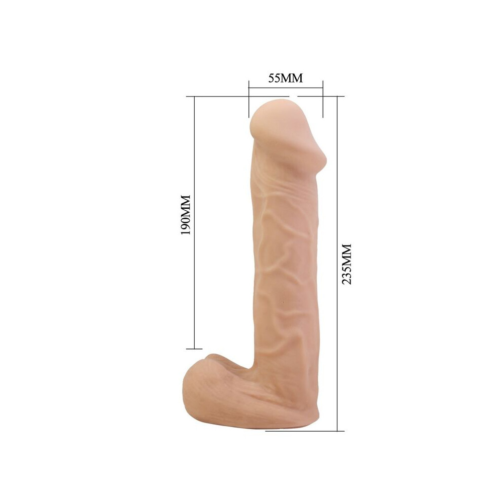 KASPAR ARNÉS CON DILDO FLEXIBLE 21 CM Ø 5