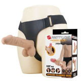 JOLYON ARNÉS CON DILDO FLEXIBLE 22 CM Ø 4,8 CM COLOR NATURAL