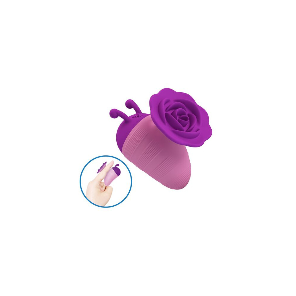 Little Bee Estimulador Clitoris Morado-Rosa