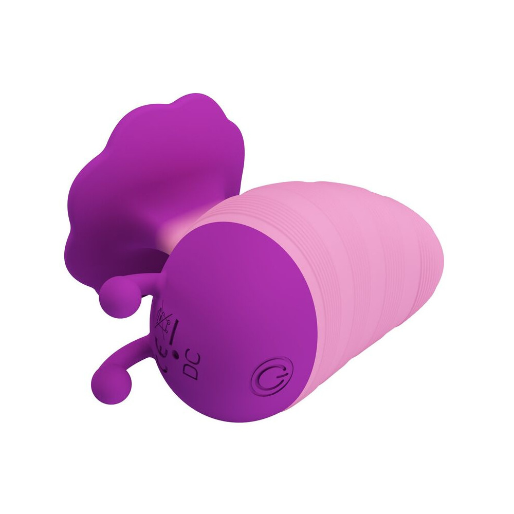 Little Bee Estimulador Clitoris Morado-Rosa