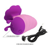 Little Bee Estimulador Clitoris Morado-Rosa