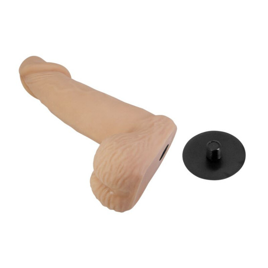 ZANE ARNÉS CON DILDO FLEXIBLE 17 CM Ø 4,3 CM COLOR NATURAL