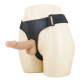ZANE ARNÉS CON DILDO FLEXIBLE 17 CM Ø 4,3 CM COLOR NATURAL