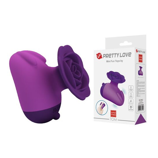 Tom Estimulador Clitoris Morado