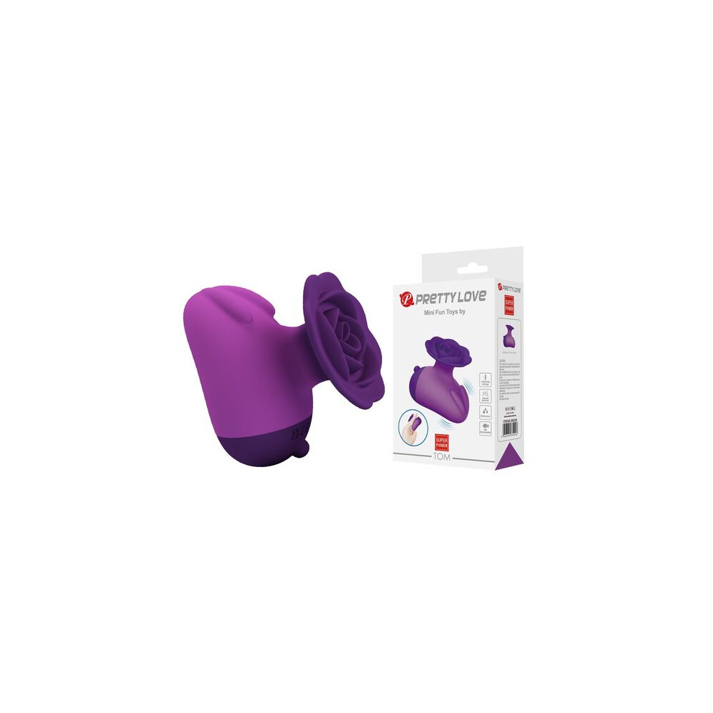Tom Estimulador Clitoris Morado