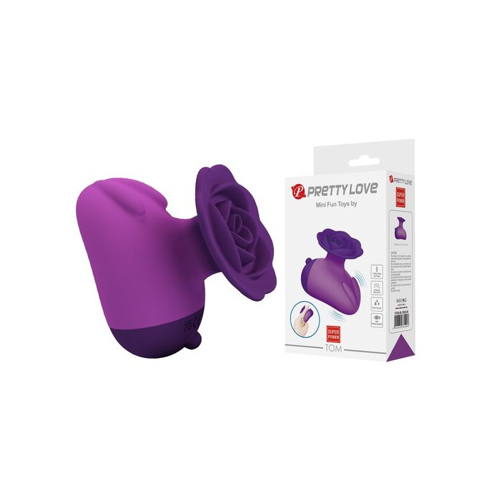 Tom Estimulador Clitoris Morado