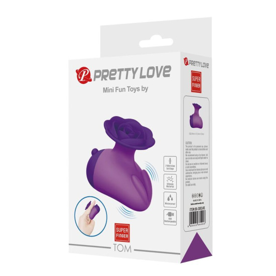 Tom Estimulador Clitoris Morado