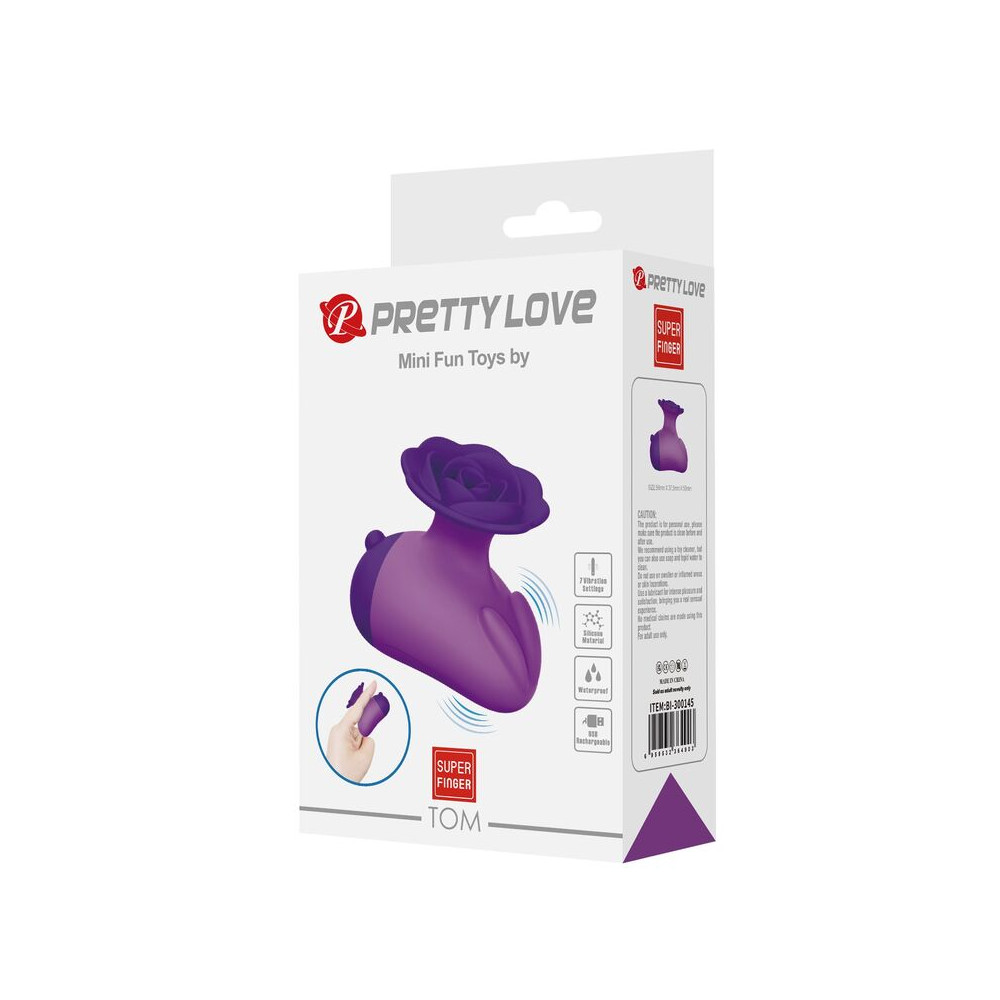 Tom Estimulador Clitoris Morado