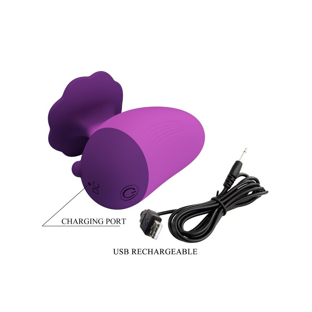Tom Estimulador Clitoris Morado