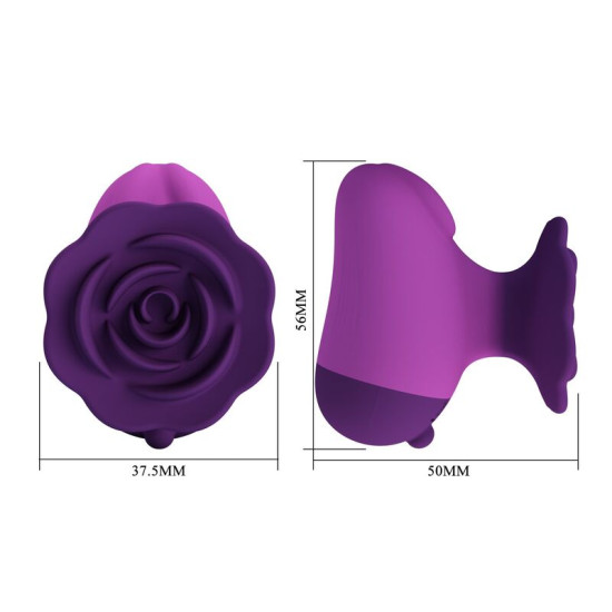 Tom Estimulador Clitoris Morado