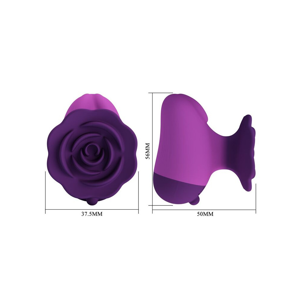 Tom Estimulador Clitoris Morado