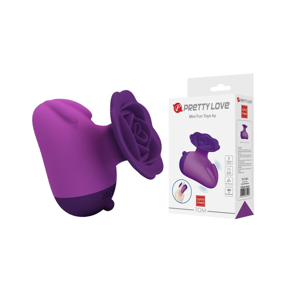 Tom Estimulador Clitoris Morado
