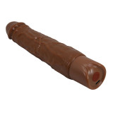 Kessler Dildo Vibrador Realista con Empuje Marrón