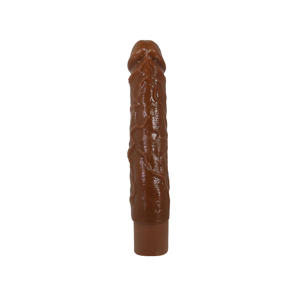 Kessler Dildo Vibrador Realista con Empuje Marrón