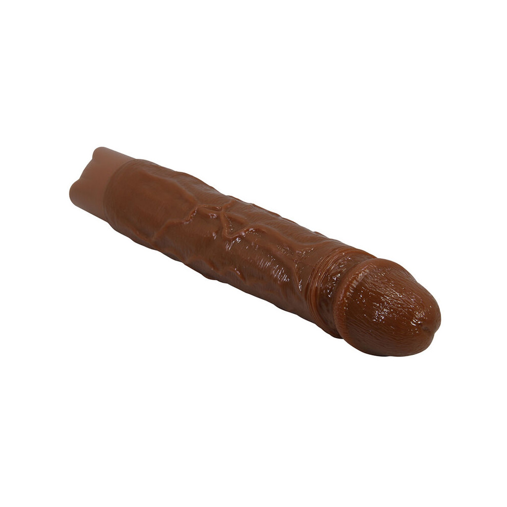 Kessler Dildo Vibrador Realista con Empuje Marrón