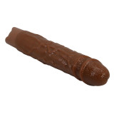Kessler Dildo Vibrador Realista con Empuje Marrón