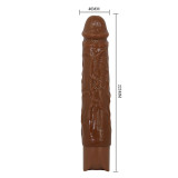 Kessler Dildo Vibrador Realista con Empuje Marrón