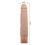 Kessler Dildo Vibrador Realista con Empuje 22 cm Natural