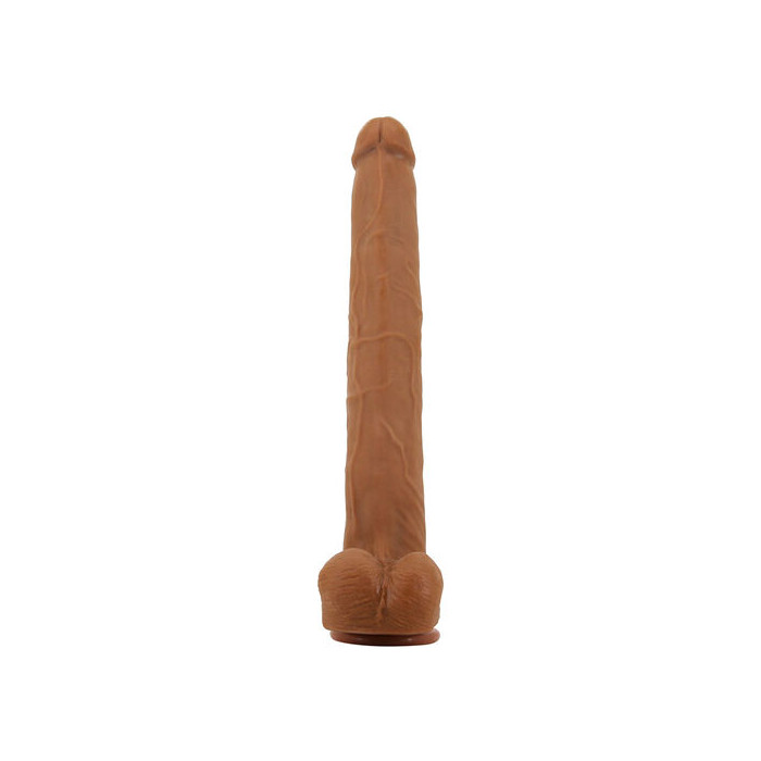 Viggo Dildo Realista 36,5 cm Marrón