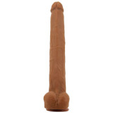 Viggo Dildo Realista 36,5 cm Marrón