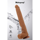 Viggo Dildo Realista 36,5 cm Marrón