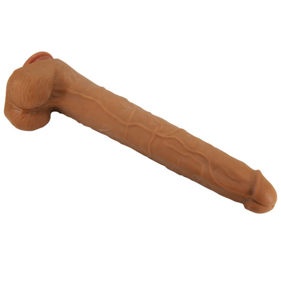 Viggo Dildo Realista 36,5 cm Marrón
