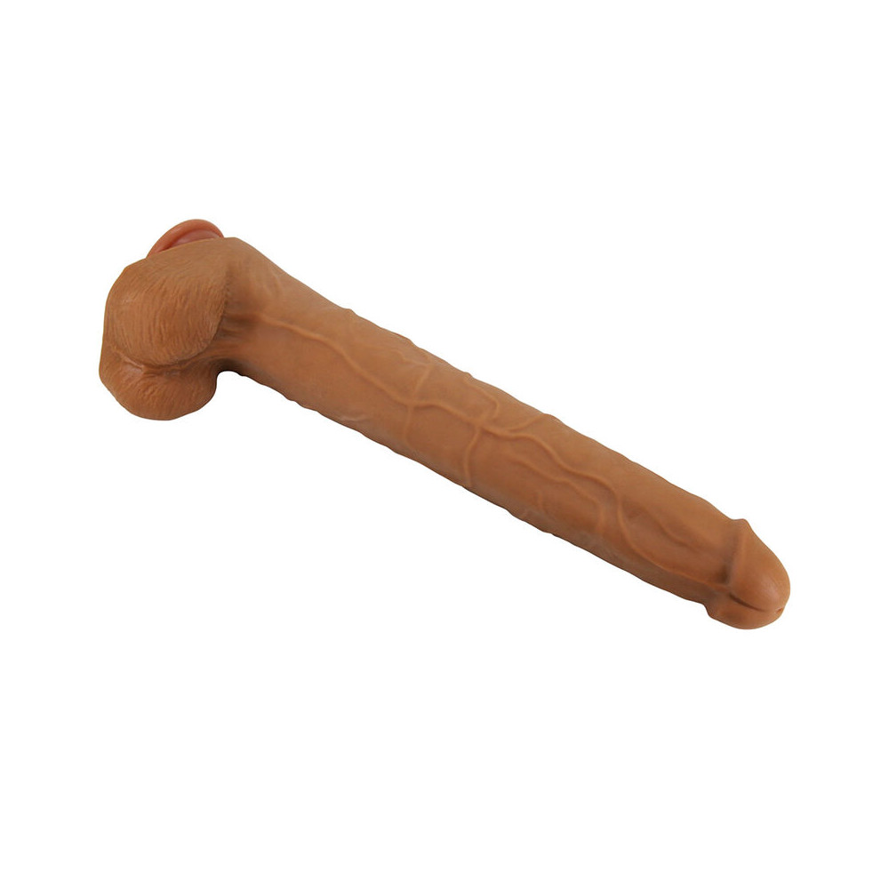 Viggo Dildo Realista 36,5 cm Marrón