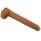 Viggo Dildo Realista 36,5 cm Marrón