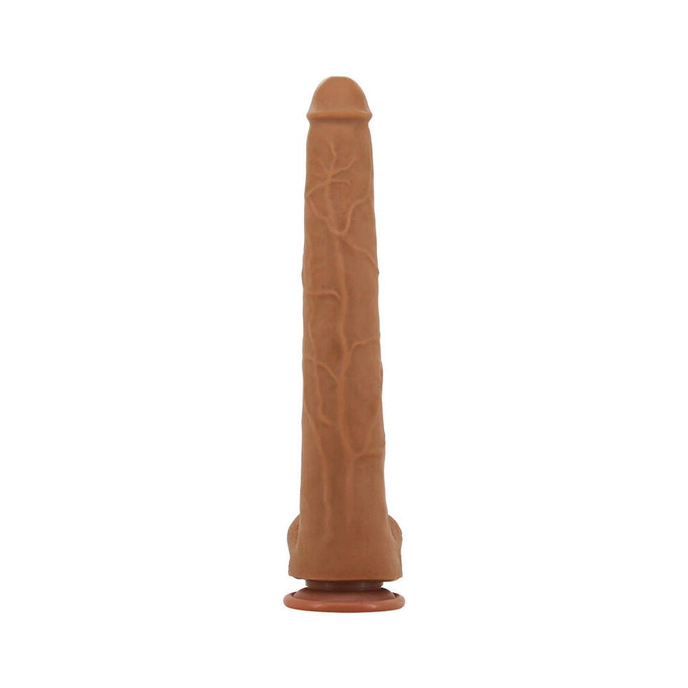 Viggo Dildo Realista 36,5 cm Marrón