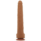 Viggo Dildo Realista 36,5 cm Marrón