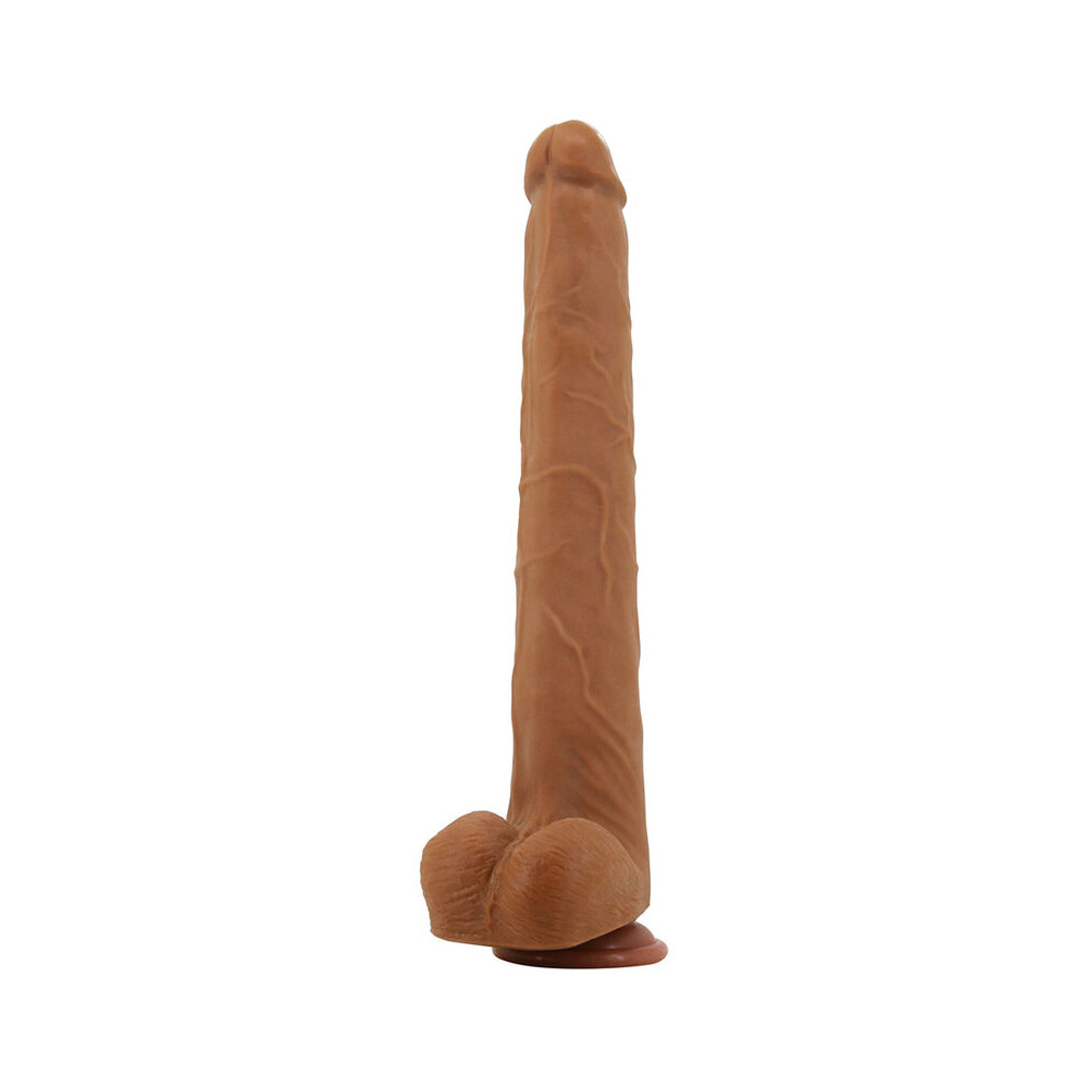 Viggo Dildo Realista 36,5 cm Marrón