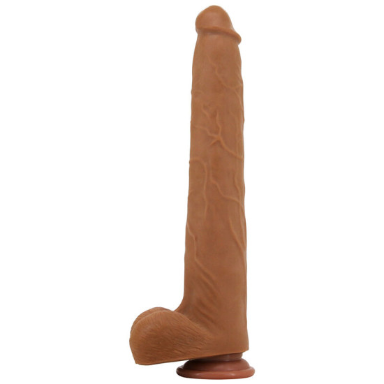 Viggo Dildo Realista 36,5 cm Marrón