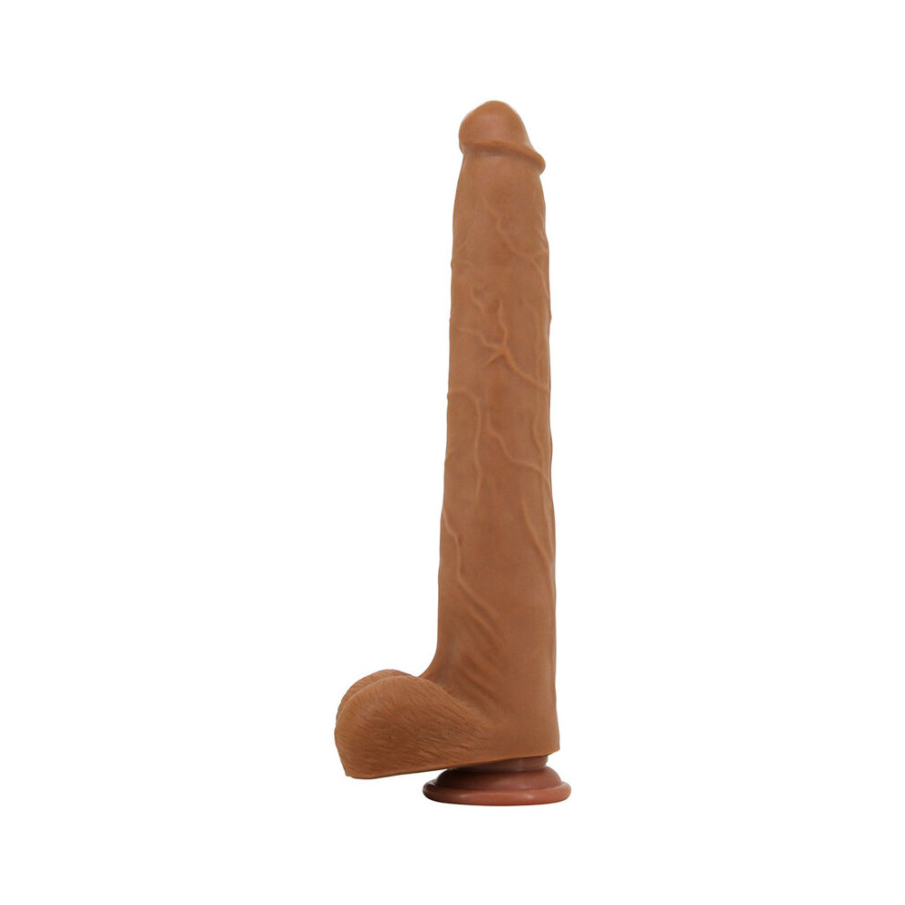 Viggo Dildo Realista 36,5 cm Marrón