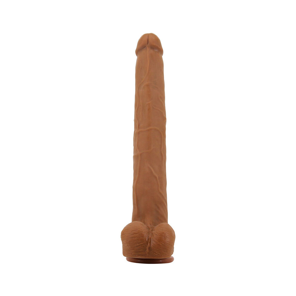 Viggo Dildo Realista 36,5 cm Marrón