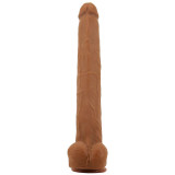 Viggo Dildo Realista 36,5 cm Marrón