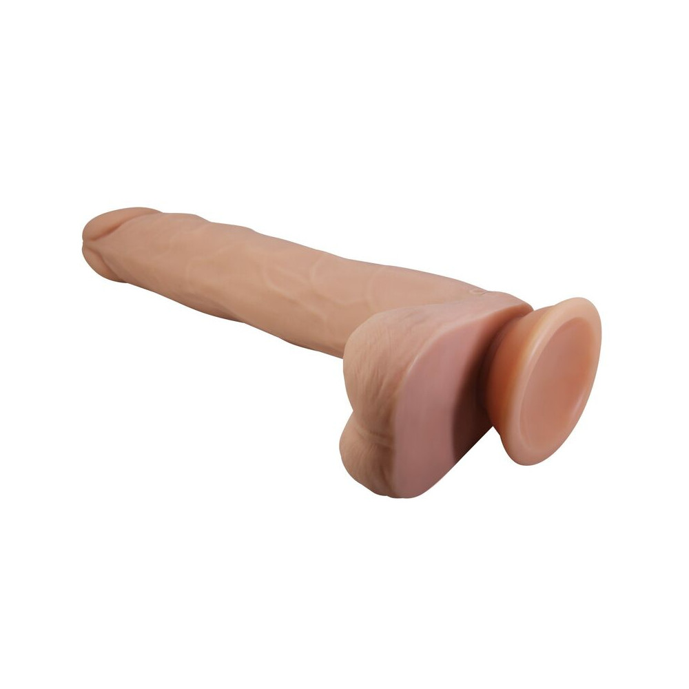 Nolan Dildo Vibrador Con Empuje y Rotación - Control Remoto Natural