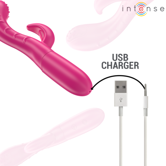 Amara Vibrador Rabbit Rosa