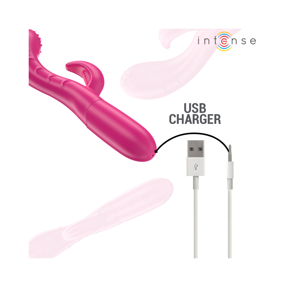 Amara Vibrador Rabbit Rosa