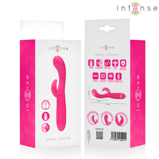 Amara Vibrador Rabbit Rosa
