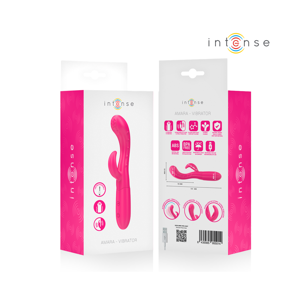 Amara Vibrador Rabbit Rosa
