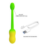 Pulsen Huevo vibrador con App Verde y Amarillo