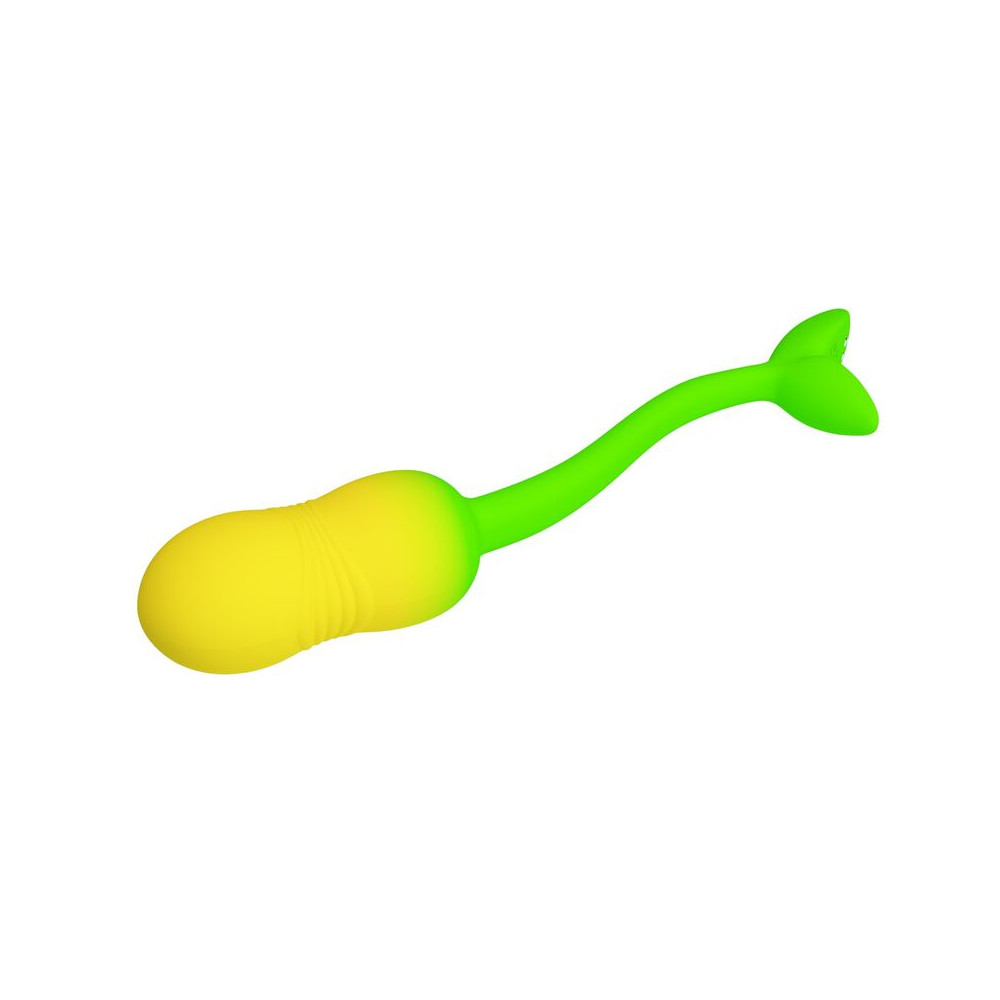 Pulsen Huevo vibrador con App Verde y Amarillo