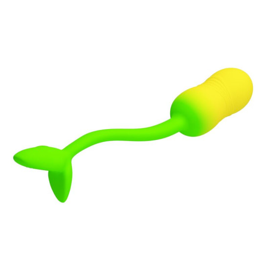 Pulsen Huevo vibrador con App Verde y Amarillo