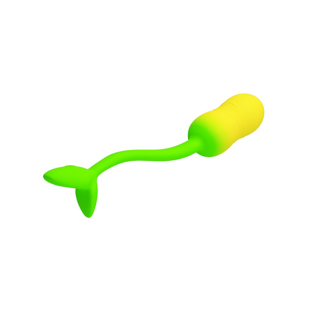 Pulsen Huevo vibrador con App Verde y Amarillo