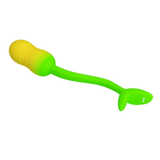Pulsen Huevo vibrador con App Verde y Amarillo