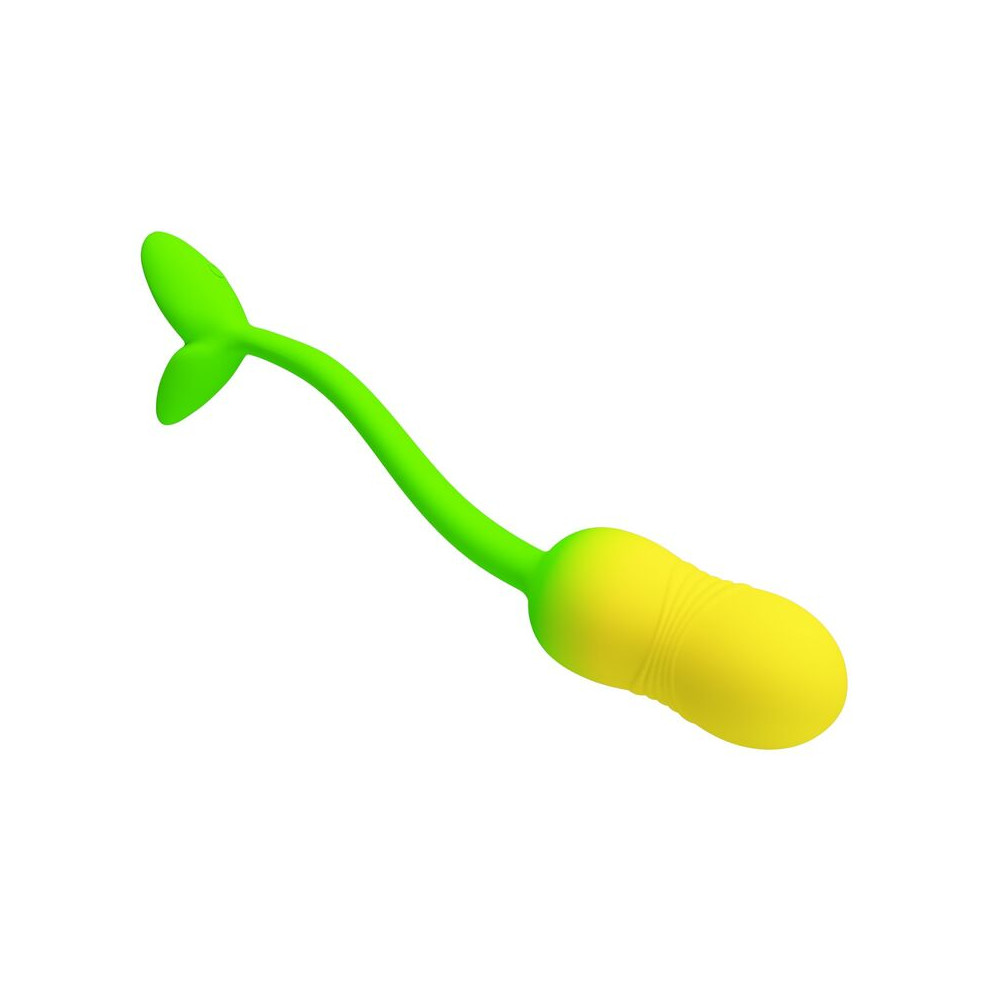 Pulsen Huevo vibrador con App Verde y Amarillo