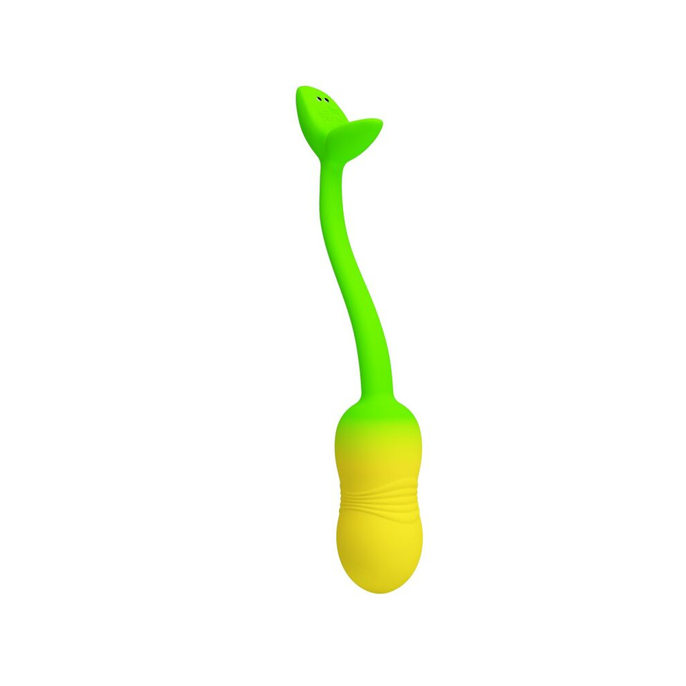Pulsen Huevo vibrador con App Verde y Amarillo