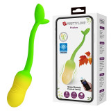 Pulsen Huevo vibrador con App Verde y Amarillo
