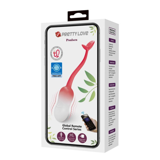 Pulsen Huevo Vibrador con App Rosa