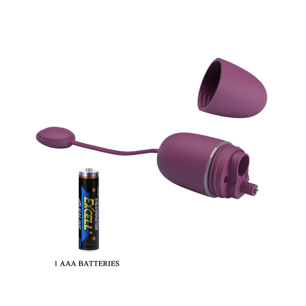 Nimph huevo vibrador con App morado